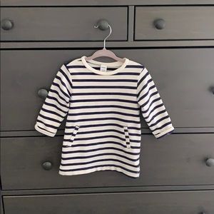 Adorable Striped Tunic Dress